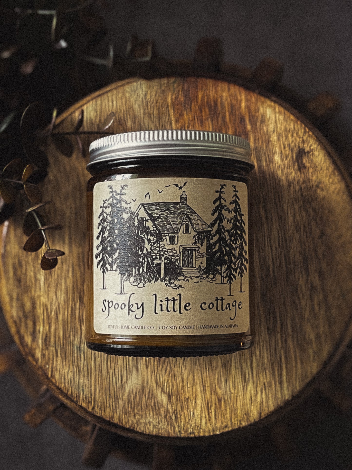 Spooky Little Cottage soy candle