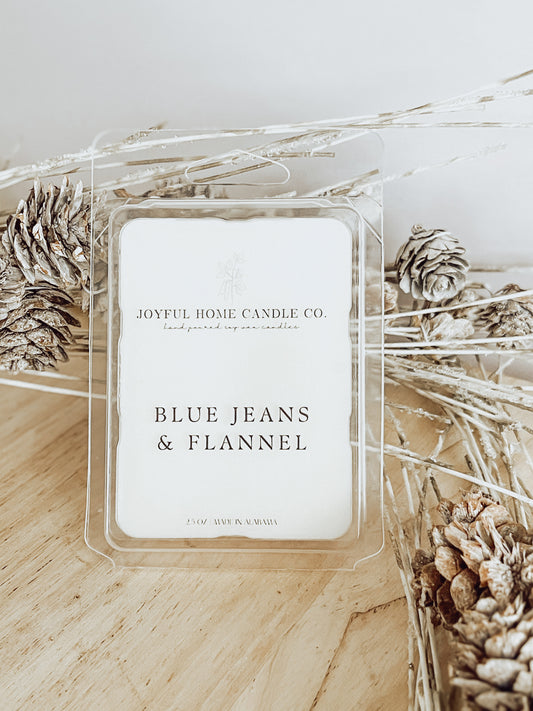 Blue Jeans & Flannel wax melt