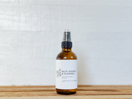 Blue Jeans & Flannel Room + Linen Spray