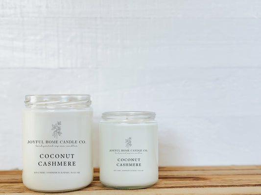 Coconut Cashmere soy candle