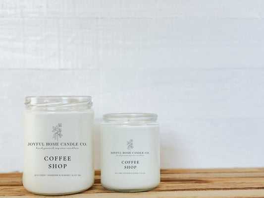 Coffee Shop soy candle