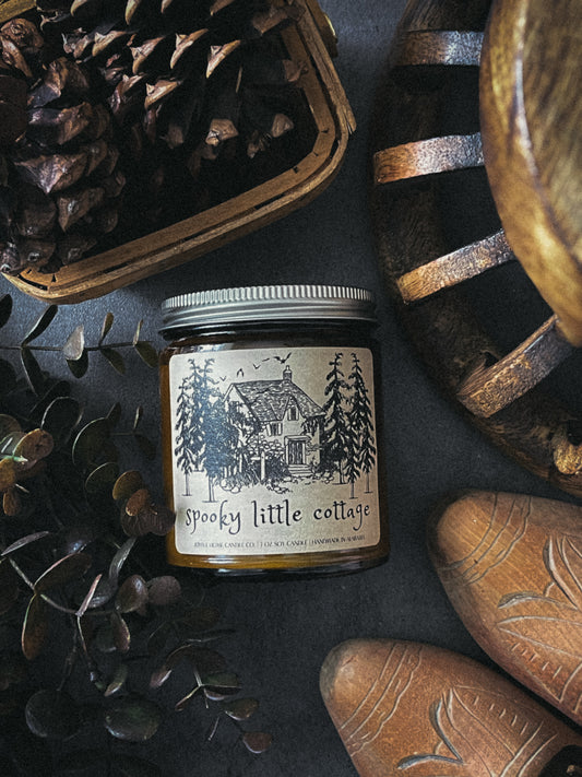 Spooky Little Cottage soy candle