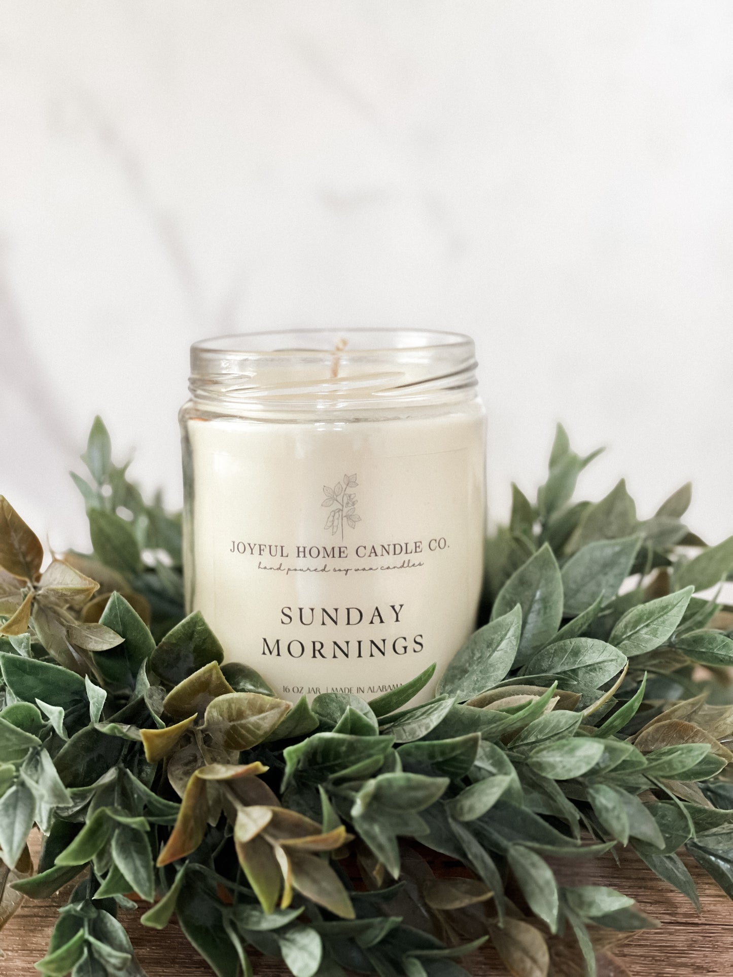 Sunday Mornings 16 oz candle