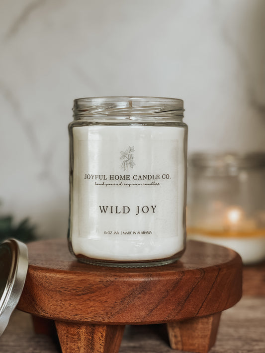 Wild Joy 16 oz candle *made to order*